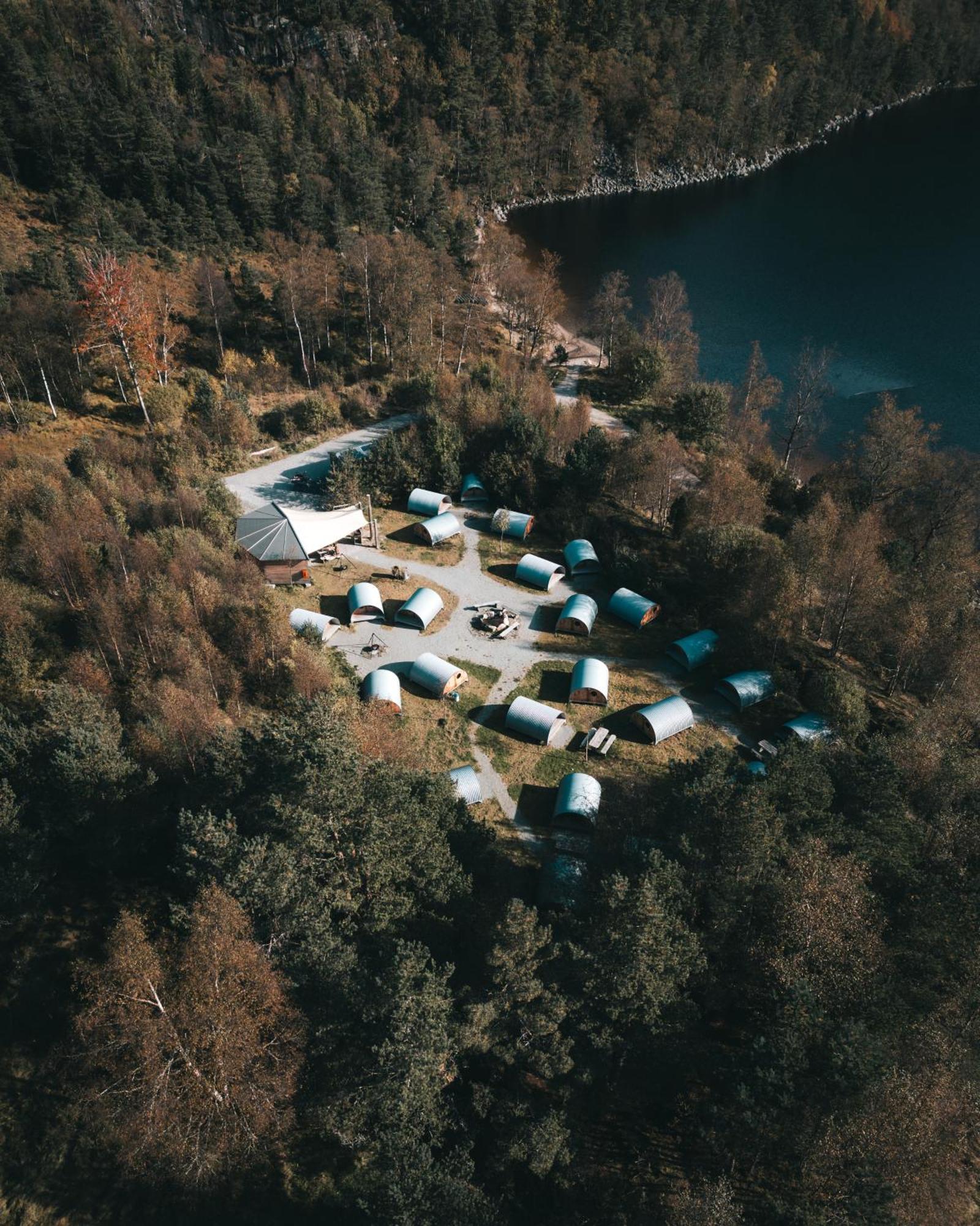 约尔珀兰 Hikers Camp, Part Of Preikestolen Basecamp酒店 外观 照片
